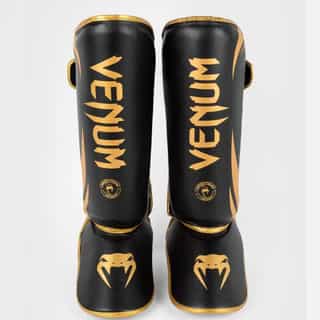 protektori za kraka venum challenger black gold 2 протектори за крака venum challenger black/gold 2