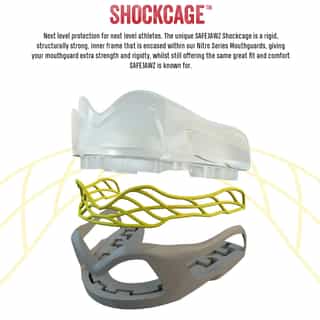 protektor za zybi safejawz nitro grey yellow 1 протектор за зъби safejawz nitro grey/yellow 3