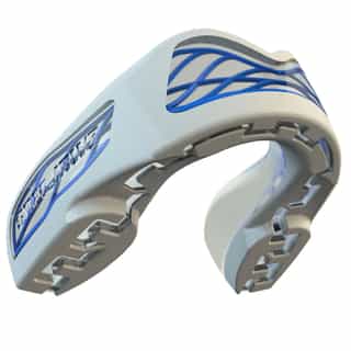 protektor za zybi safejawz nitro white blue протектор за зъби safejawz nitro white/blue
