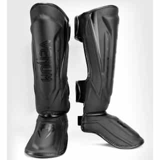 protektori za kraka venum elite black black протектори за крака venum elite evo black/black 1