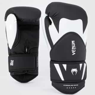 boksovi rykavici venum challenger 4.0 black white 2 боксови ръкавици venum challenger 4.0 black/white 1