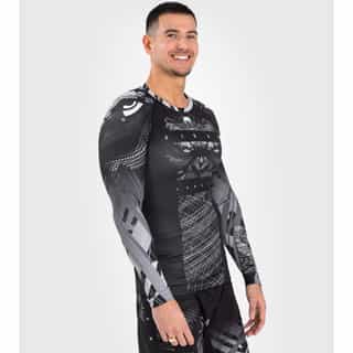 rashgard venum gorilla jungle long black white 3 рашгард venum gorilla jungle long black/white 3