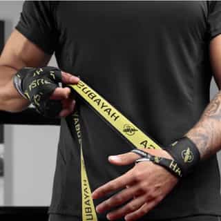 bintove za boks hayabusa deluxe black gold 2 бинтове за бокс hayabusa deluxe black/gold 2