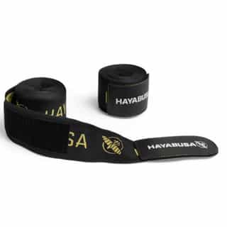 bintove za boks hayabusa deluxe black gold бинтове за бокс hayabusa deluxe black/gold