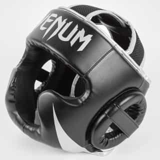 kaska za boks venum challenger black silver 3 каска за бокс venum challenger black/silver 3