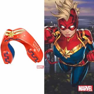 protektor za zybi safejawz marvel captain marvel 4 протектор за зъби safejawz marvel captain marvel