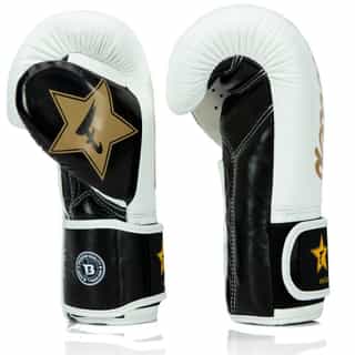 boksovi rykavici fairtex FXB BG V2 WH BK GOLD 1 боксови ръкавици fairtex FXB BG V2 WH/BK/GOLD 2
