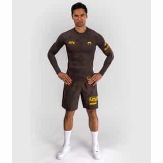 rashgard ufc fusion by venum fight week men’s performance long sleeve rashguard – earthen brown 1 рашгард ufc fusion by venum fight week men’s performance long sleeve rashguard - earthen brown 1