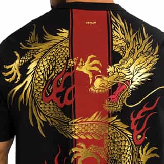 teniska venum x tekken 8 – marshall black red gold 2 тениска venum x tekken 8 - marshall black/red/gold 2