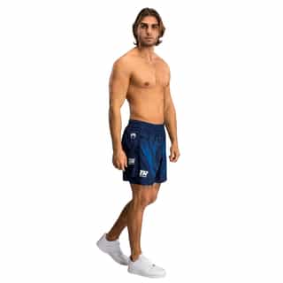 shorti venum x top rank original men’s training shorts – navy blue 3 шорти venum x top rank original men's training shorts - navy blue 3