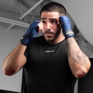 bintove za boks hayabusa deluxe blue 3 бинтове за бокс hayabusa deluxe blue 1