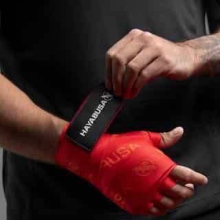 bintove za boks hayabusa deluxe red 3 бинтове за бокс hayabusa deluxe red 3