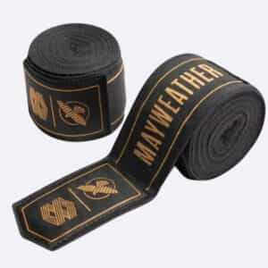 bintove za boks mayweather black gold бинтове за бокс mayweather black/gold