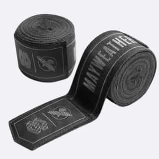 bintove za boks mayweather black grey бинтове за бокс mayweather black/grey