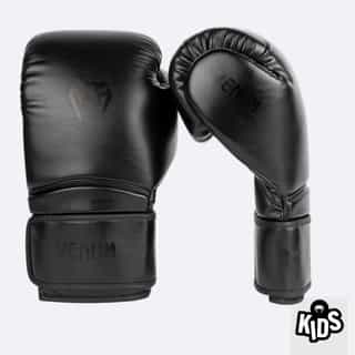 detski boksovi rykavici venum contender 1.5 black black детски боксови ръкавици venum contender 1.5 black/black