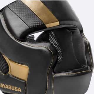 kaska za bosk hayabusa t3 black gold 3 каска за бокс hayabusa t3 black/gold 3