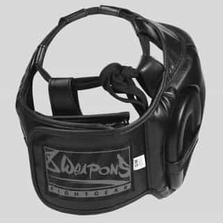 kaska za boks 8 weapons unlimited black black 2 каска за бокс 8 weapons unlimited black/black 2