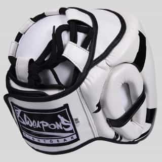 kaska za boks 8 weapons unlimited white black 1 каска за бокс 8 weapons unlimited white/black 1