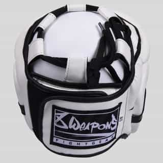 kaska za boks 8 weapons unlimited white black 2 каска за бокс 8 weapons unlimited white/black 2