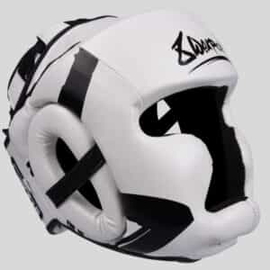 kaska za boks 8 weapons unlimited white black каска за бокс 8 weapons unlimited white/black