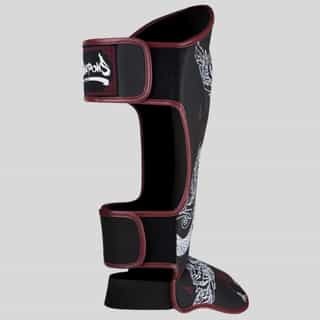 protektori za kraka 8 weapons sak yant naga black maroon 2 протектори за крака 8 weapons sak yant naga black/maroon 2