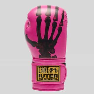 boksovi rykavici leone x iuter boxing gloves fuxia bones боксови ръкавици leone x iuter boxing gloves fuxia 3