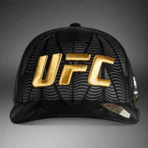shapka ufc zenith by venum authentic fight night cap – black gold шапка ufc zenith by venum authentic fight night cap - black gold