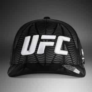 shapka ufc zenith by venum authentic fight night cap – black white orange шапка ufc zenith by venum authentic fight night cap - black/white/orange