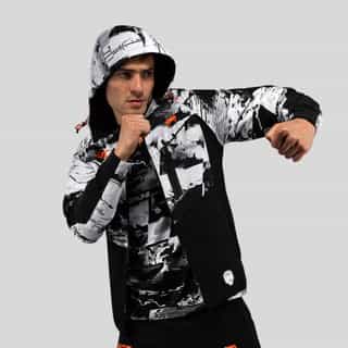 suichyr UFC Zenith by Venum Authentic Fight Week Men’s White Zip Hoodie 3 суичър ufc zenith by venum authentic fight week men's white zip hoodie 3