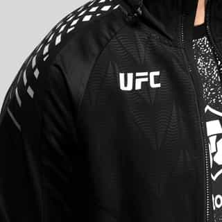 suitcher mens ufc zenith by venum black authentic fight night walkout hoodie 3 суичър mens ufc zenith by venum black authentic fight night walkout hoodie 3