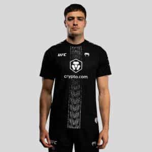 teniska ufc zenith by venum authentic fight night men’s black walkout jersey тениска ufc zenith by venum authentic fight night men's black walkout jersey