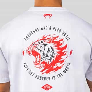 teniska venum x mike tyson tiger t-shirt – optical white 3 тениска venum x mike tyson tiger t-shirt - optical white 4