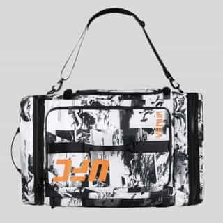 ufc zenith by venum fight week sports bags black white orange 1 спортен сак ufc zenith by venum fight week sports bags black/white/orange 2