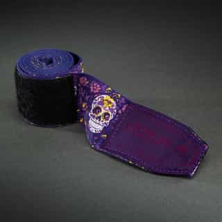 Бинтове за Бокс Venum Santa Muerte Handwraps – Dark Purple 4m 1 Бинтове за Бокс Venum Santa Muerte Handwraps - Dark Purple 4m 1