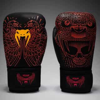 Боксови Ръкавици Venum Quetzal Fury Boxing Gloves – Black Fury Red Tangerine 2 Боксови Ръкавици Venum Quetzal Fury Boxing Gloves - Black Fury Red Tangerine 1
