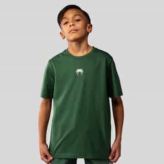 Детска Тениска Venum Contender T-Shirt – Forest Green Off White Детска Тениска Venum Contender T-Shirt - Forest Green Off White