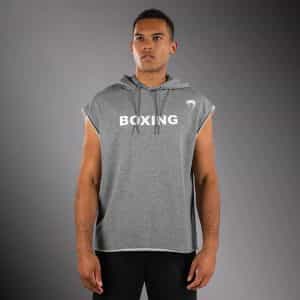 Суичър Venum VT Boxing Sleeveless Hoodie – Heather Grey Суичър Venum VT Boxing Sleeveless Hoodie - Heather Grey
