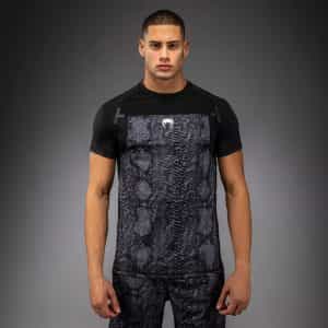 Тениска Venum G-Fit Scales Dry-Tech T-Shirt – Black Charcoal Grey 1 Тениска Venum G-Fit Scales Dry-Tech T-Shirt - Black Charcoal Grey