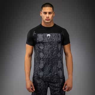 Тениска Venum G-Fit Scales Dry-Tech T-Shirt – Black Charcoal Grey 1 Тениска Venum G-Fit Scales Dry-Tech T-Shirt - Black Charcoal Grey