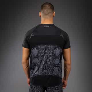 Тениска Venum G-Fit Scales Dry-Tech T-Shirt – Black Charcoal Grey 4 Тениска Venum G-Fit Scales Dry-Tech T-Shirt - Black Charcoal Grey 3