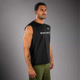 Тениска Venum VT Boxing Sleeveless T-Shirt – Black 4 Тениска Venum VT Boxing Sleeveless T-Shirt - Black 2 3