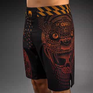 Шорти Venum Quetzal Fury Fightshorts – Black Fury Red Tangerine 3 Шорти Venum Quetzal Fury Fightshorts - Black Fury Red Tangerine 3