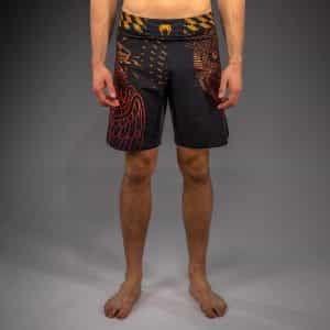 Шорти Venum Quetzal Fury Fightshorts – Black Fury Red Tangerine Шорти Venum Quetzal Fury Fightshorts - Black Fury Red Tangerine