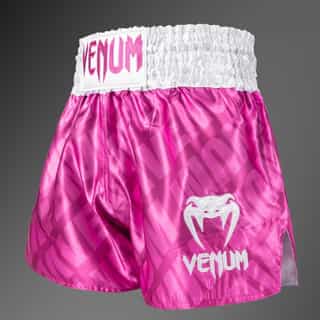 Муай Тай Шорти Venum x Contender XT Muay Thai Shorts – Candy Pink White 1 Муай Тай Шорти Venum x Contender XT Muay Thai Shorts – Candy Pink White 1