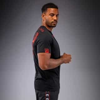 Тениска Venum 20th Anniversary T-Shirt – Black Red 3 тениска venum 20th anniversary t-shirt - black/red 3