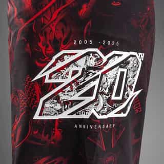 шорти venum 20th anniversary fightshorts – black red 3 шорти venum 20th anniversary fightshorts - black red 3