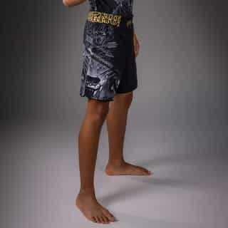 детски шорти venum wolf atak kids fightshorts – black grey 1 детски шорти venum wolf atak kids fightshorts - black/grey