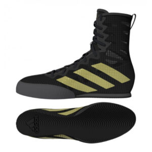 обувки за бокс adidas box hog 4 black/gold