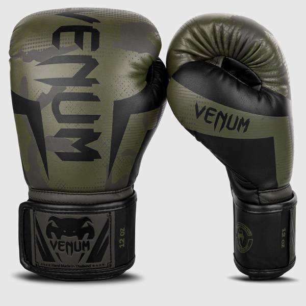 боксови ръкавици venum elite khaki camo 1