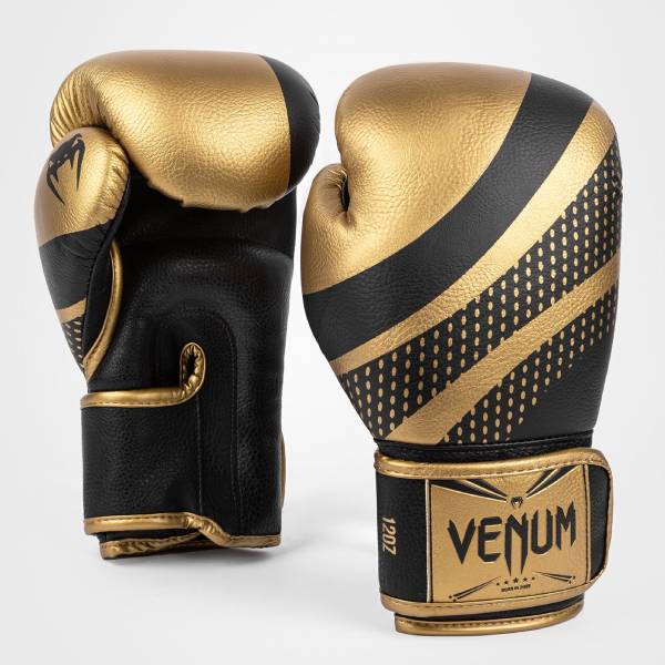 боксови ръкавици venum lightning gold/black